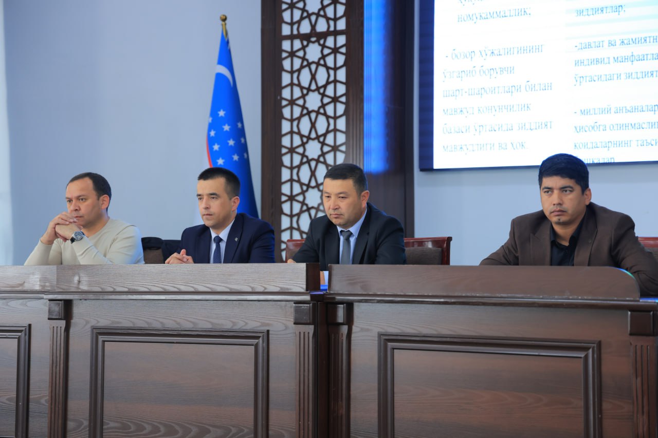 A training course was organized for employees of departments and organizations in the region at the Samarkand Institute of Economics and Service - SamISI